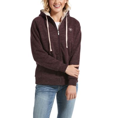 Ariat Fleece - Sweater Bordeaux Dames - 20495-772